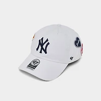 '47 New York Yankees MLB Badges Clean Up Strapback Hat