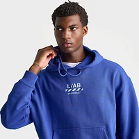 Men's L/AB c/o Off-White Diagonal Fleece Pullover Hoodie