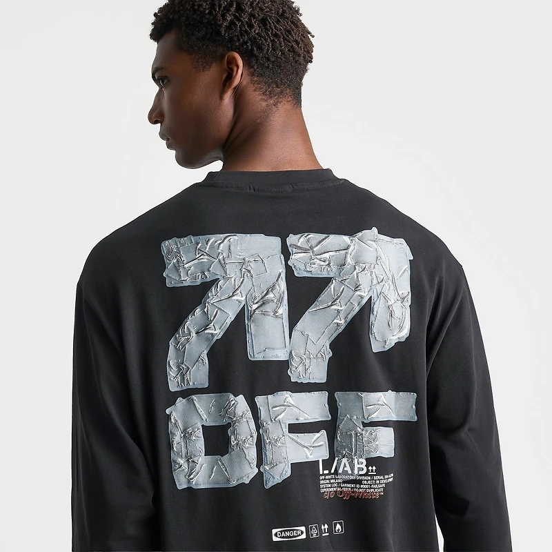 Men's L/AB c/o Off-White Duct Tape Long-Sleeve T-Shirt