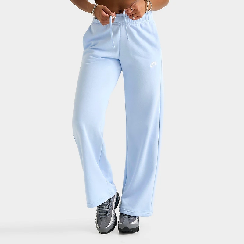 Women's Nike Sportswear Club Fleece Wide Leg Sweatpants