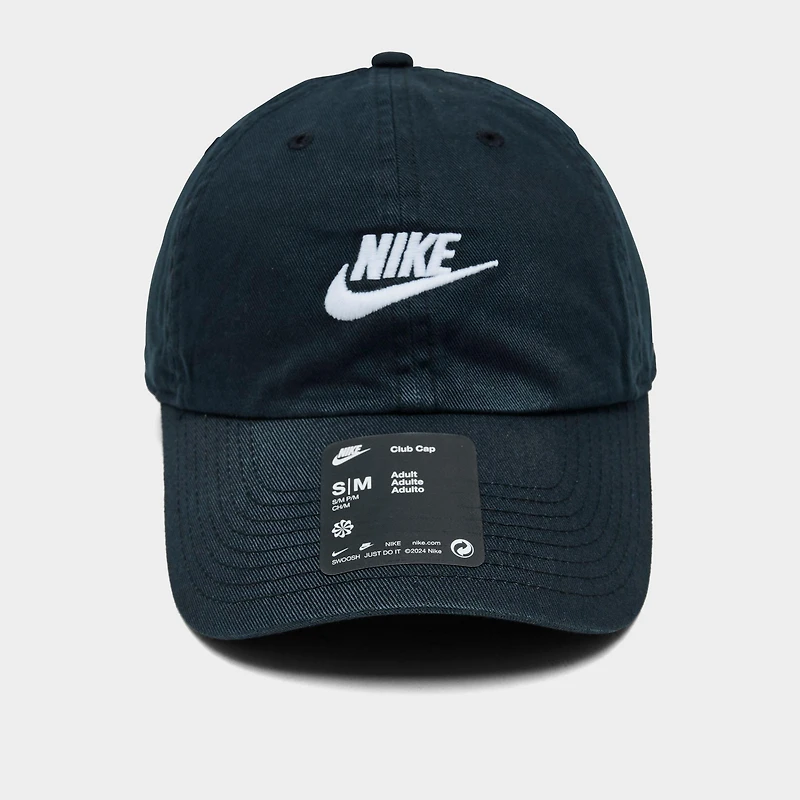 Nike Club Unstructured Futura Wash Strapback Hat