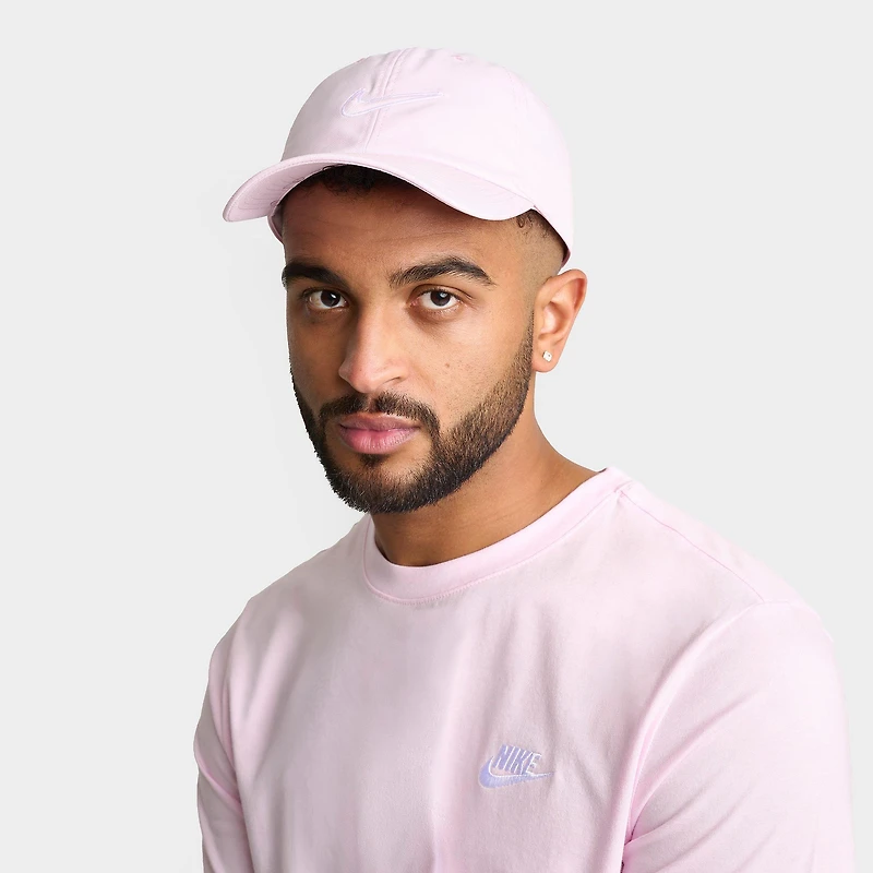Nike Club Swoosh Unstructured Strapback Hat