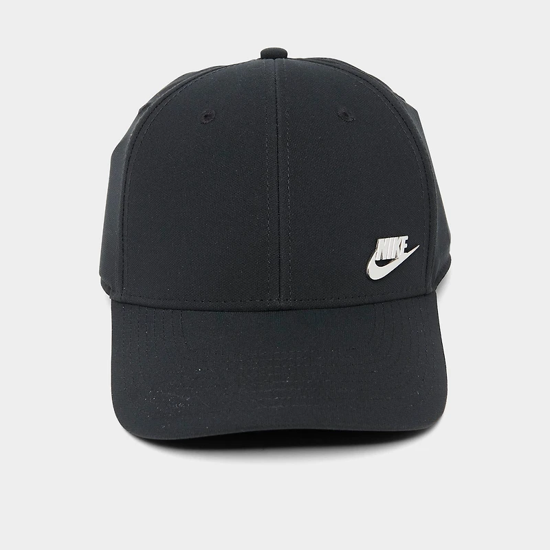 Nike Dri-FIT Club Structured Metal Logo Strapback Hat