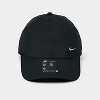 Nike Dri-FIT Club Unstructured Metal Swoosh Strapback Hat