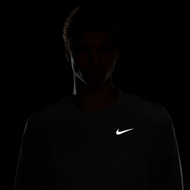 Men's Nike Miler Dri-FIT UV Long-Sleeve Running Top