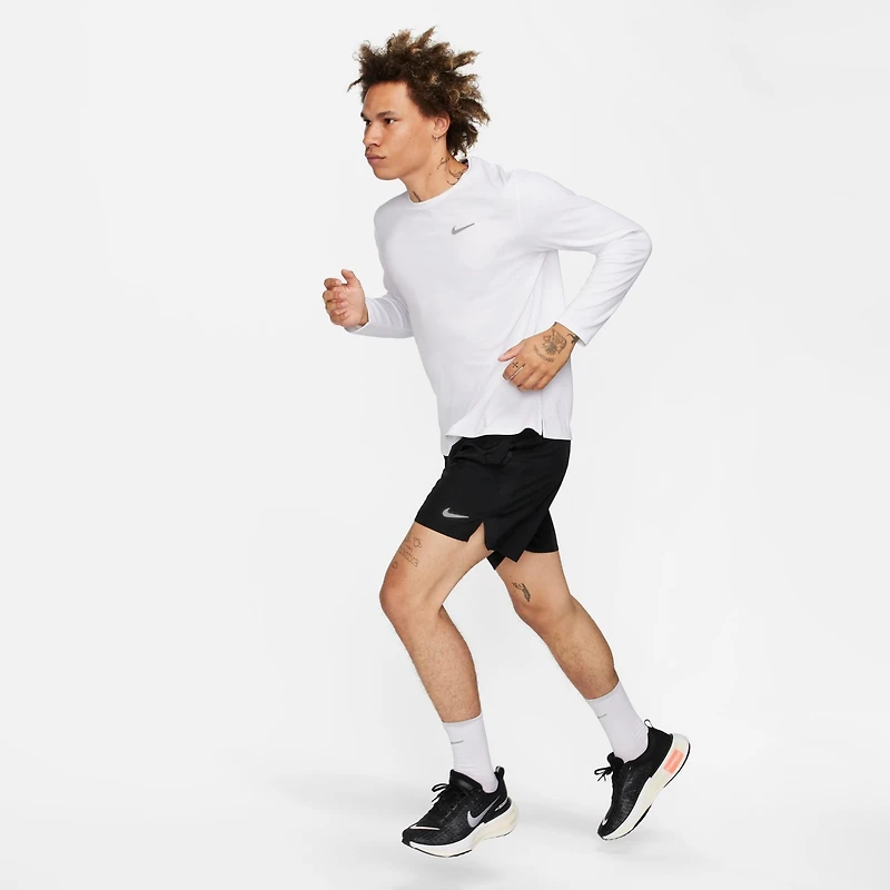 Men's Nike Miler Dri-FIT UV Long-Sleeve Running Top