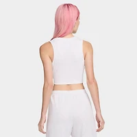 Women's Nike Sportswear Essential Ribbed Cropped Tank