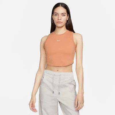 Women's Nike Sportswear Essential Ribbed Cropped Tank