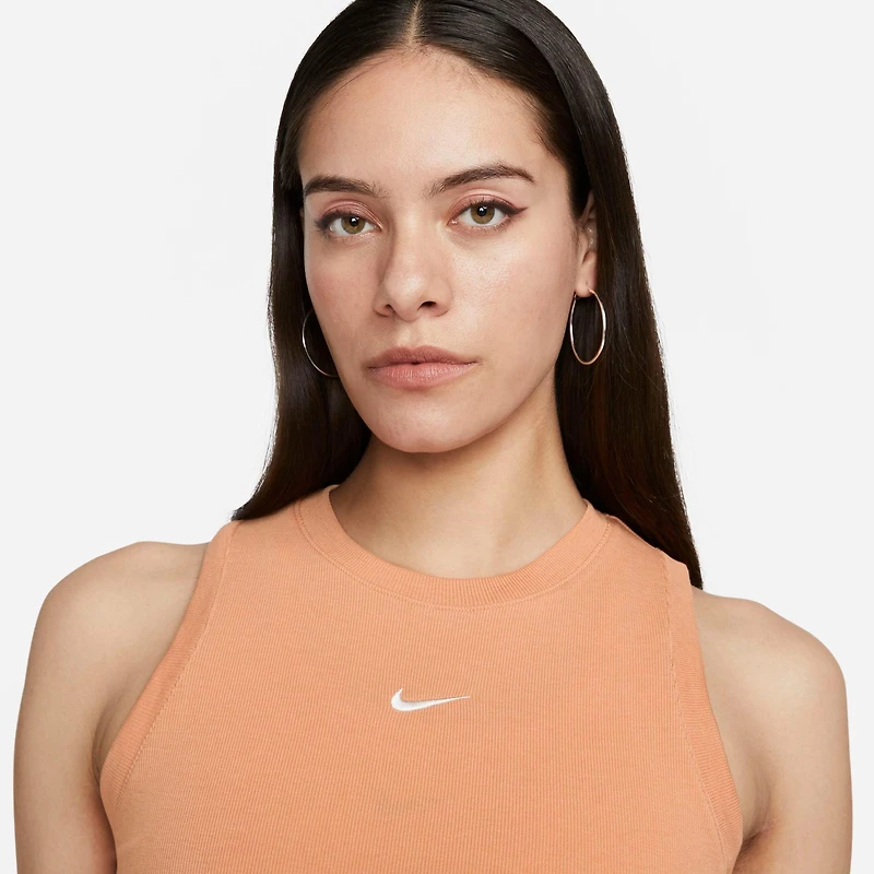 Women's Nike Sportswear Essential Ribbed Cropped Tank