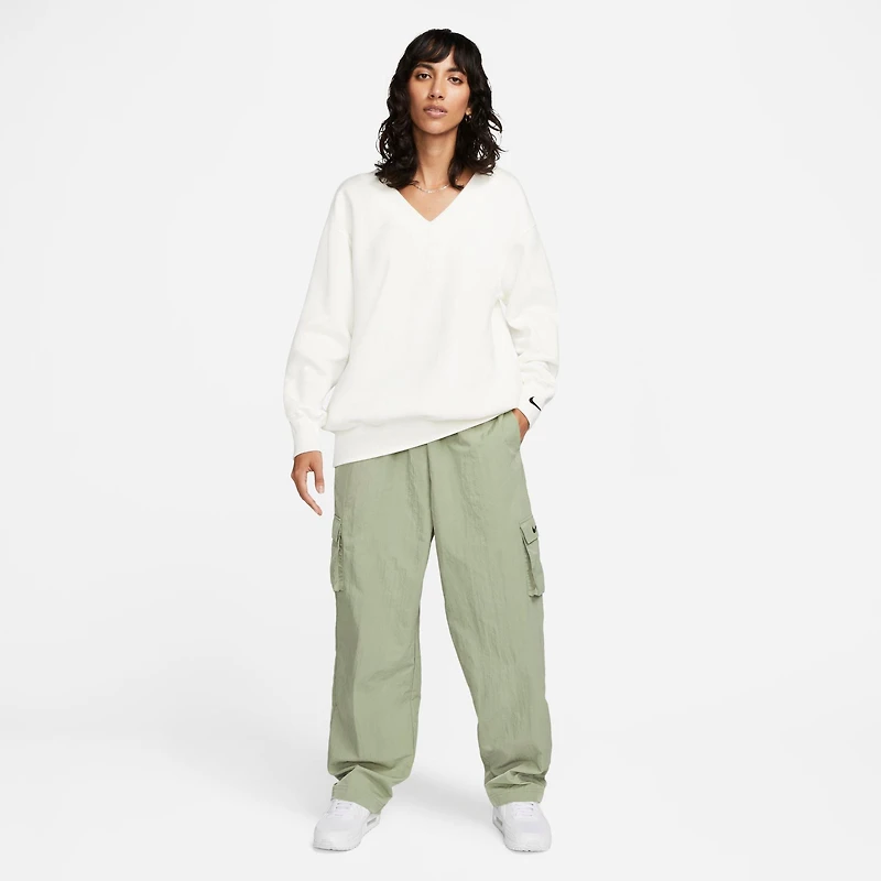 Women's Nike Sportswear Phoenix Fleece Oversized V-Neck Sweatshirt