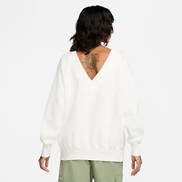 Women's Nike Sportswear Phoenix Fleece Oversized V-Neck Sweatshirt