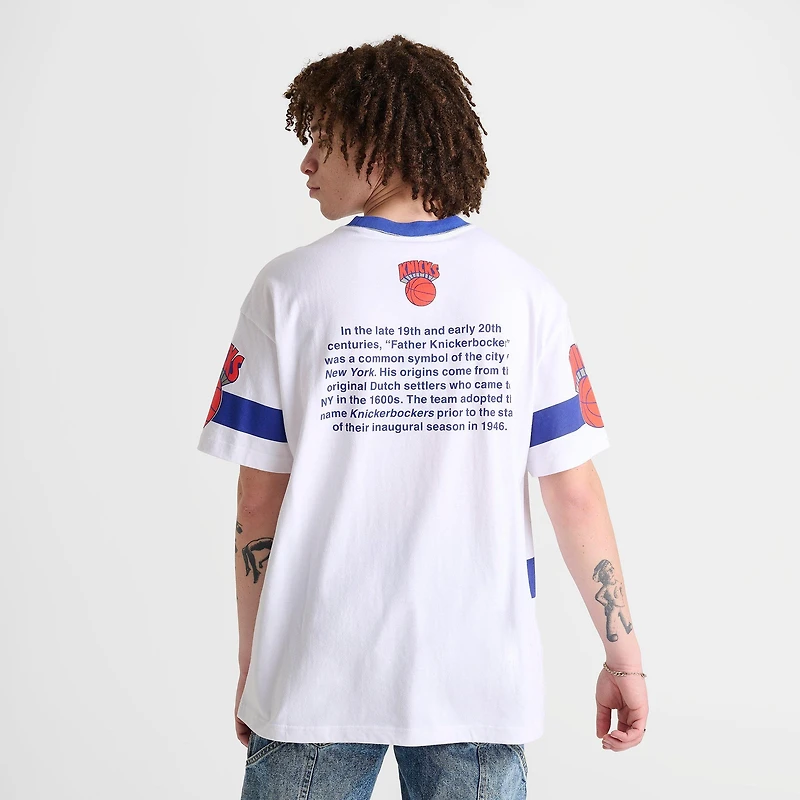 Men's Mitchell & Ness New York Knicks NBA Team Origins T-Shirt