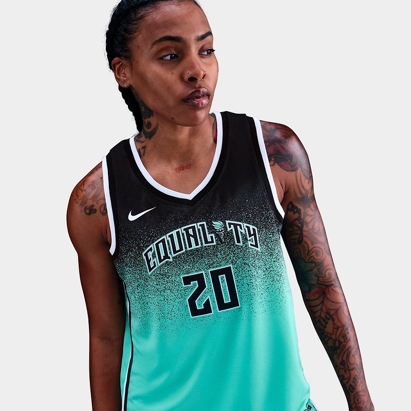 Women's Nike Dri-FIT New York Liberty Rebel Edition WNBA Victory Replica Jersey