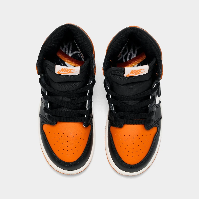 Kids Toddler Air Jordan Retro 1 High OG Casual Shoes