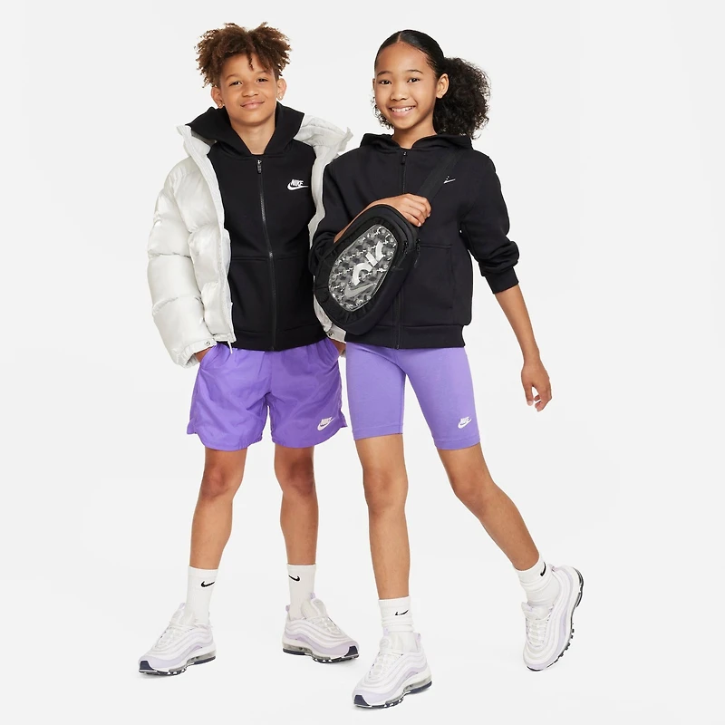 Big Kids' Nike Sportswear Club Fleece Full-Zip Hoodie