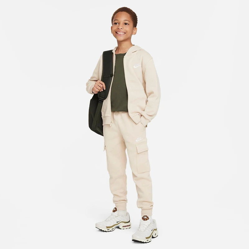 Big Kids' Nike Sportswear Club Fleece Cargo Jogger Pants