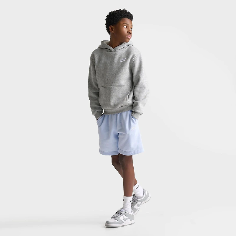 Big Kids' Nike Club French Terry Fleece Shorts