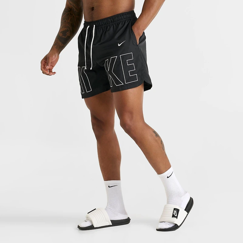 Men's Nike Sportswear Embroidered Woven Flow Shorts