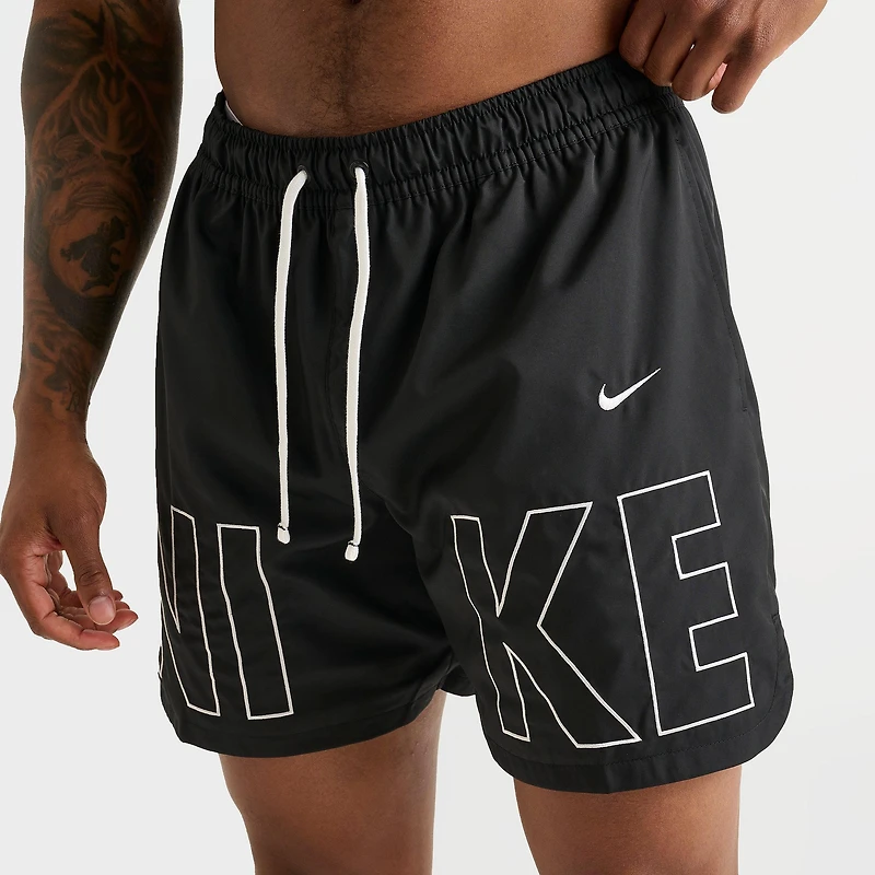 Men's Nike Sportswear Embroidered Woven Flow Shorts