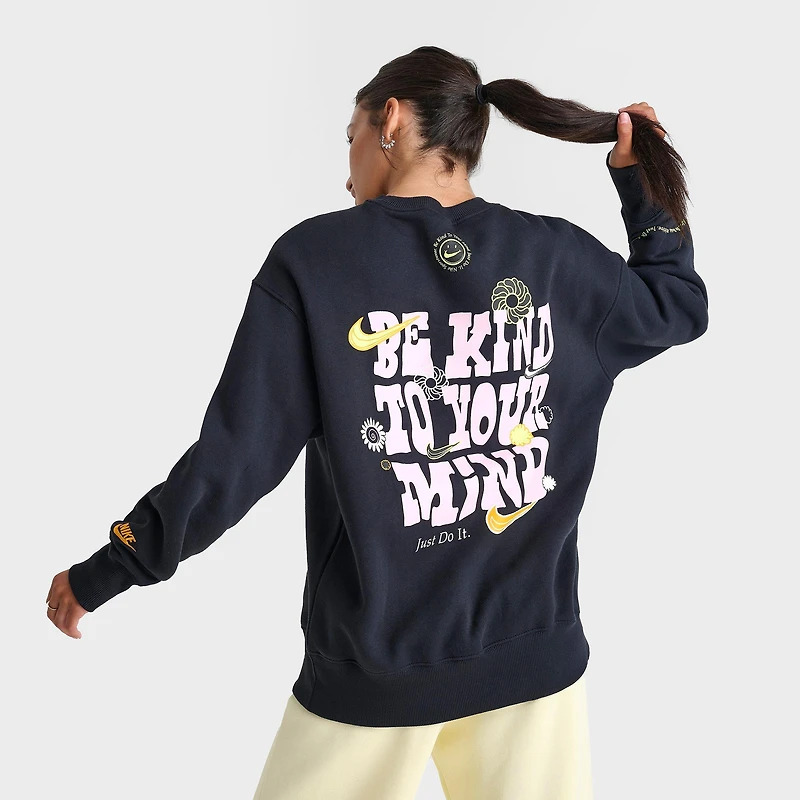 Women's Nike Sportswear Be Kind Phoenix Fleece Oversized Crewneck Sweatshirt