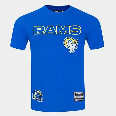 Men's Pro Standard Los Angeles Rams NFL Classic Mesh Striped T-Shirt