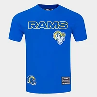 Men's Pro Standard Los Angeles Rams NFL Classic Mesh Striped T-Shirt