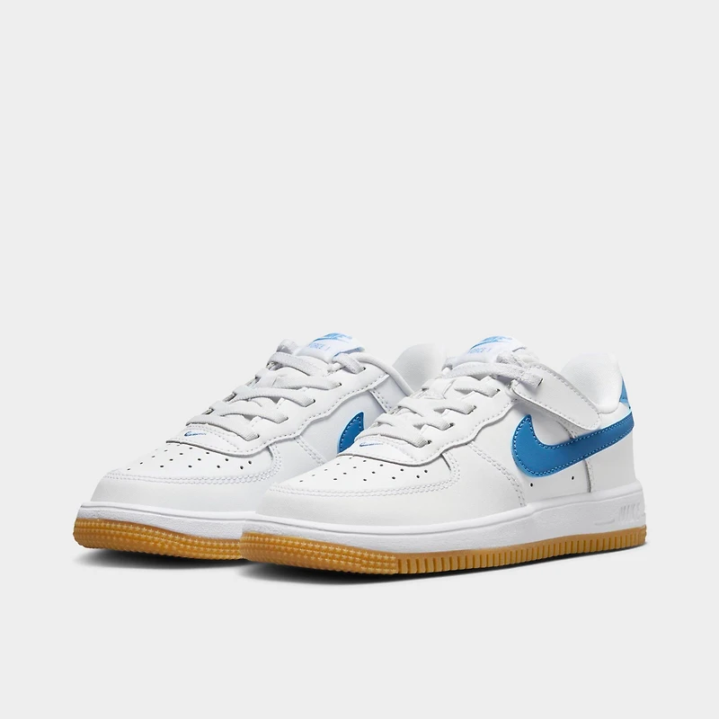 Little Kids' Nike Force 1 Low EasyOn Stretch Lace Casual Shoes