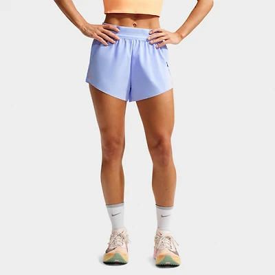 Women's Nike AeroSwift Dri-FIT ADV Mid-Rise 3-Inch Brief-Lined Shorts