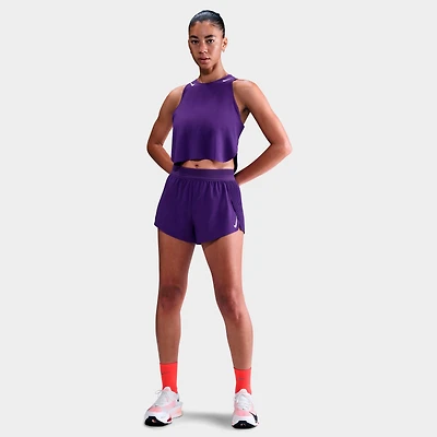 Women's Nike AeroSwift Dri-FIT ADV Mid-Rise 3 Inch Brief-Lined Shorts