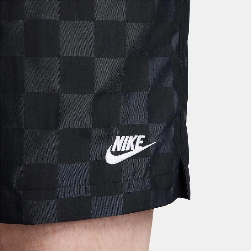 Men's Nike Club Checkered Nylon Flow Shorts