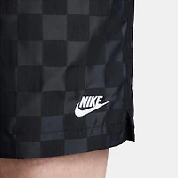 Men's Nike Club Checkered Nylon Flow Shorts
