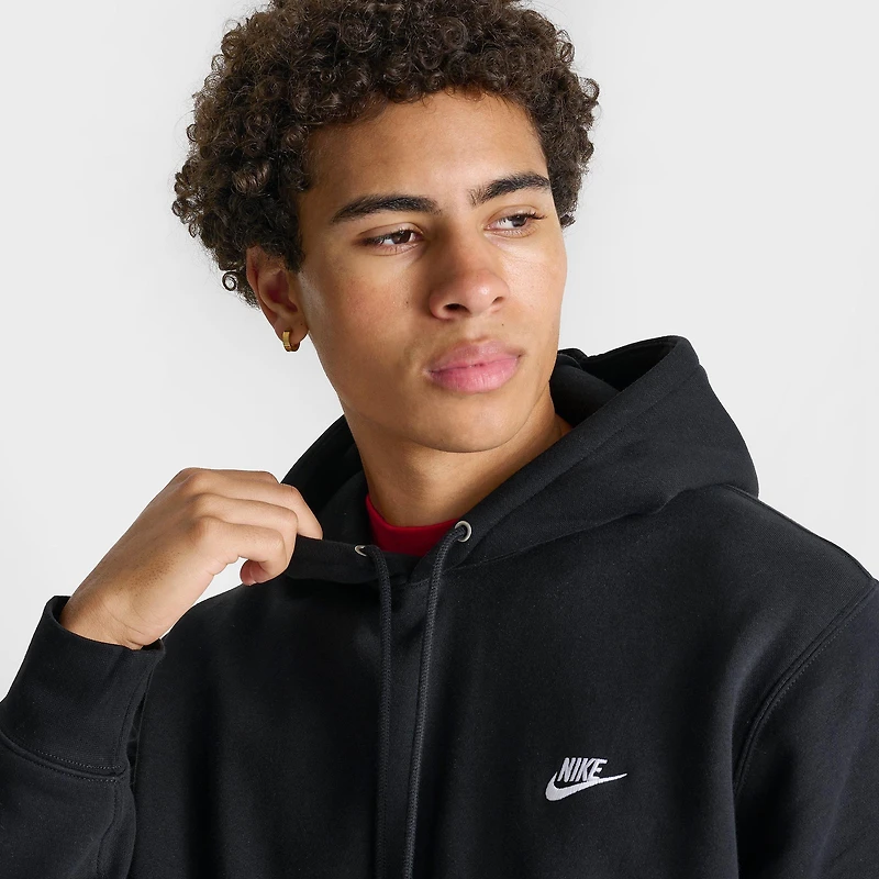 Men's Nike Club Fleece Premium Embroidered Pullover Hoodie