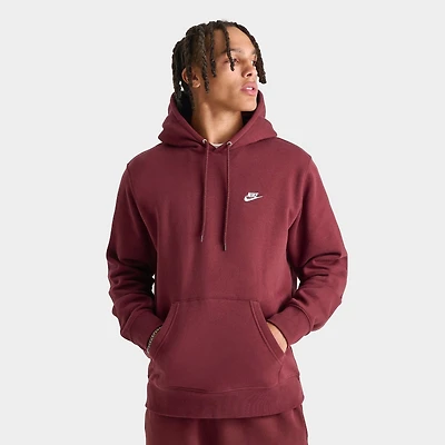 Men's Nike Club Fleece Premium Embroidered Pullover Hoodie