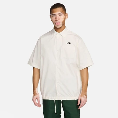 Men's Nike Club Oxford Button-Down Short-Sleeve Shirt