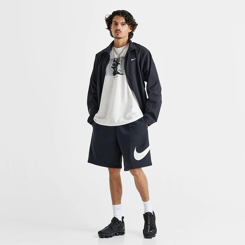 Men's Nike Club Fleece Swoosh Graphic Shorts