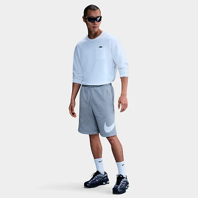 Men's Nike Club Fleece Swoosh Graphic Shorts