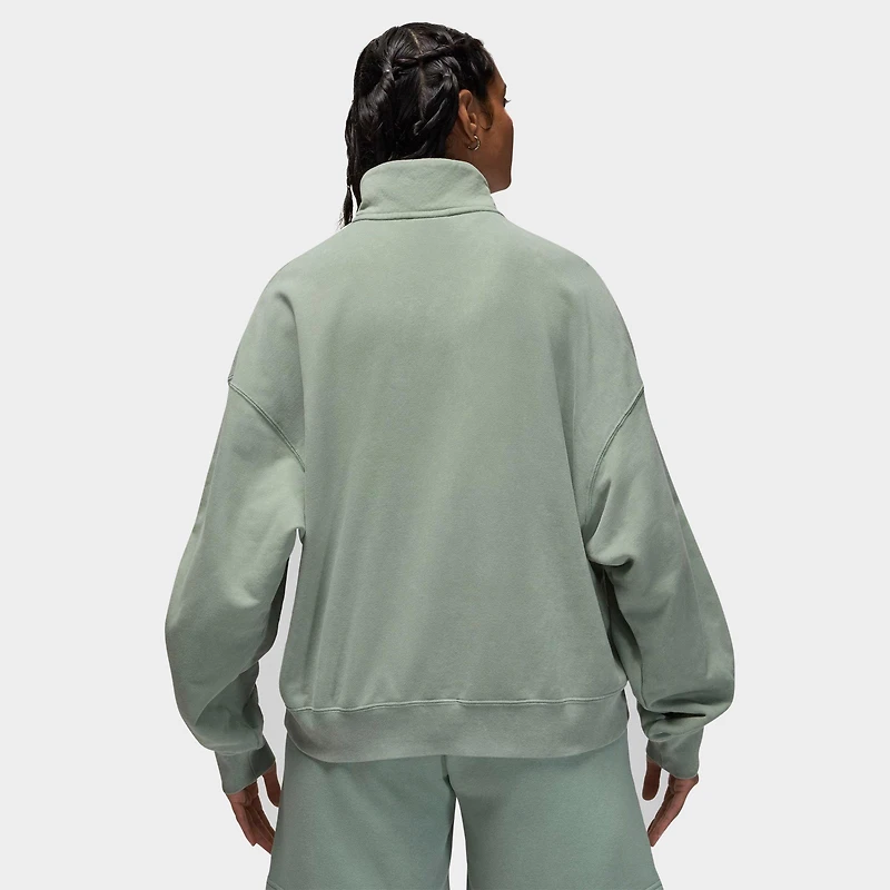 Women's Jordan Flight Fleece Quarter-Zip Top