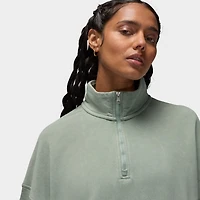 Women's Jordan Flight Fleece Quarter-Zip Top