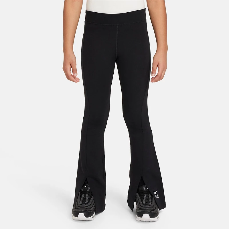 Girls' Big Kids' Nike Air High-Waisted Flared Leggings