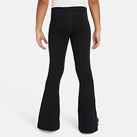 Girls' Big Kids' Nike Air High-Waisted Flared Leggings