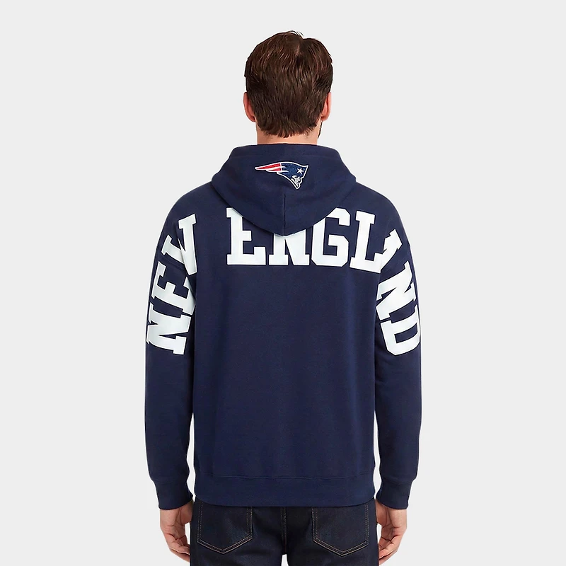 Men's Pro Standard New England Patriots NFL Wingspan Fleece Pullover Hoodie