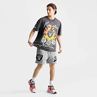 Men's Pro Standard Las Vegas Raiders NFL Fire And Roses Graphic T-Shirt