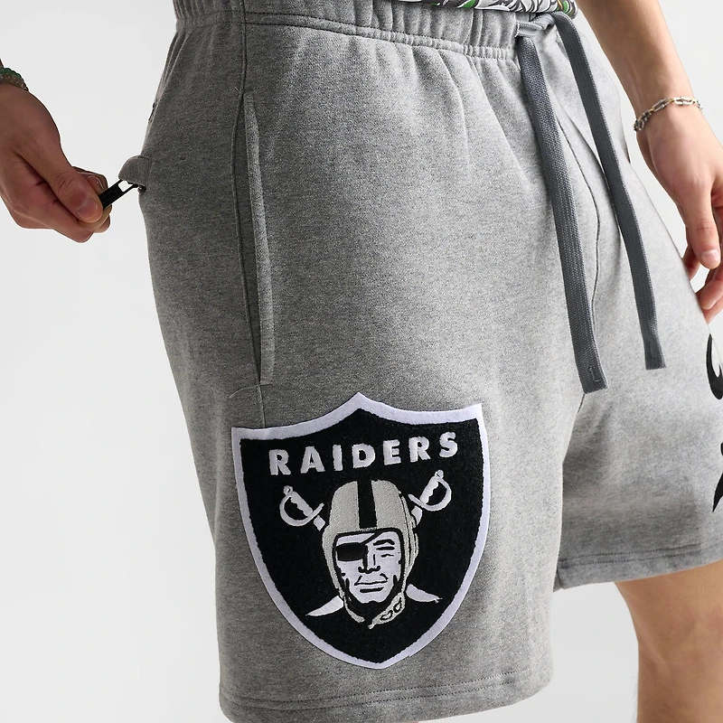 Men's Pro Standard Las Vegas Raiders NFL Living Large Fleece Shorts