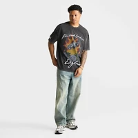 Men's Pro Standard Philadelphia Eagles NFL Fire And Roses Graphic T-Shirt