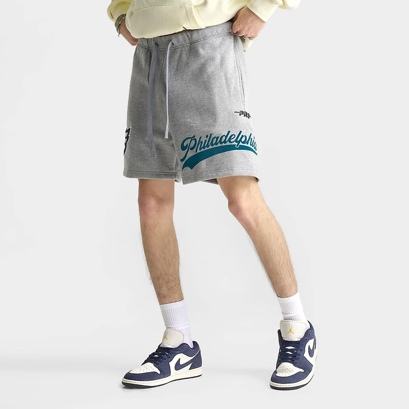 Men's Pro Standard Philadelphia Eagles NFL Living Large Fleece Shorts