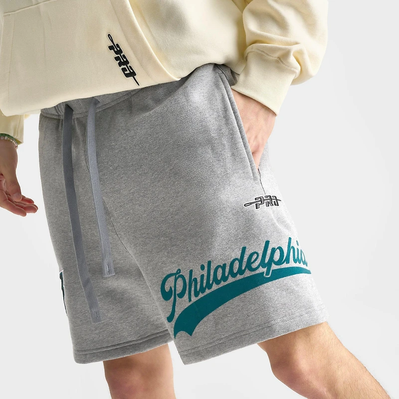 Men's Pro Standard Philadelphia Eagles NFL Living Large Fleece Shorts