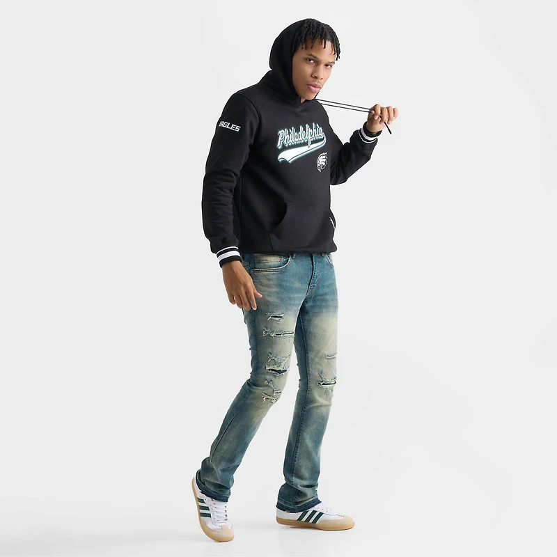 Men's Pro Standard Philadelphia Eagles NFL Script Fleece Hoodie
