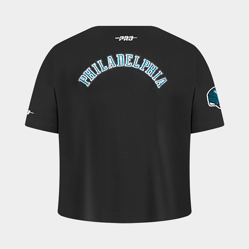 Girls' Big Kids' Pro Standard Philadelphia Eagles NFL Classic Boxy T-Shirt