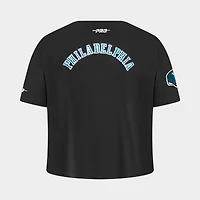 Girls' Big Kids' Pro Standard Philadelphia Eagles NFL Classic Boxy T-Shirt