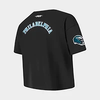 Girls' Big Kids' Pro Standard Philadelphia Eagles NFL Classic Boxy T-Shirt